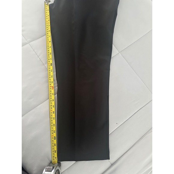 Mens Black Greg Norman Performance Dress Golf Pants 38x27 Professionally Hemmed - Picture 4 of 7